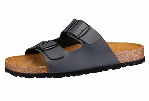 Detalle de Lico BIOLINE MAN SOFT Pantoletten für Herren – Anthrazit, 43 EU