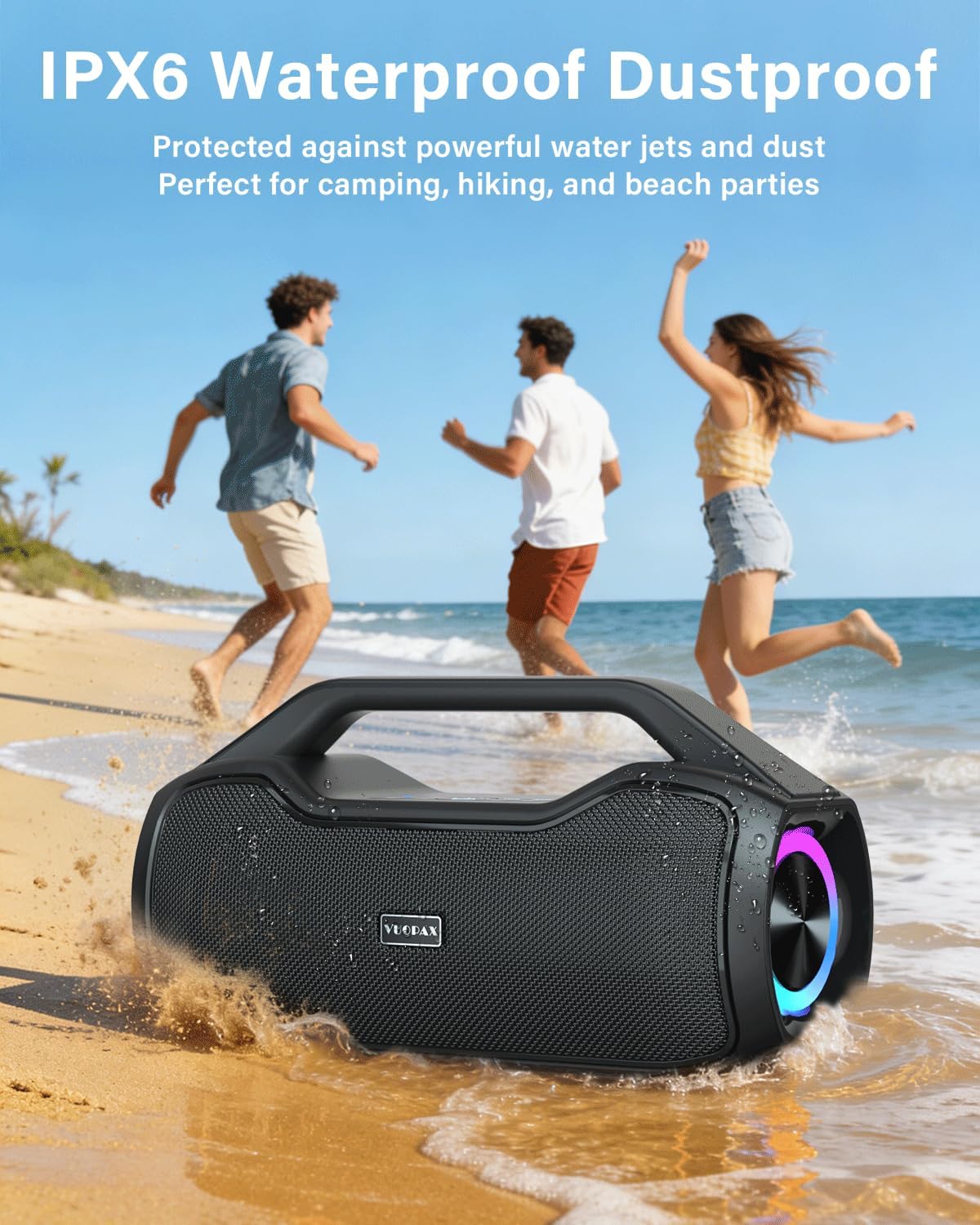 Thumbnail 5 de Portable Bluetooth Speaker Wireless with 200W Peak Power and DSP‑Enhanced Sound