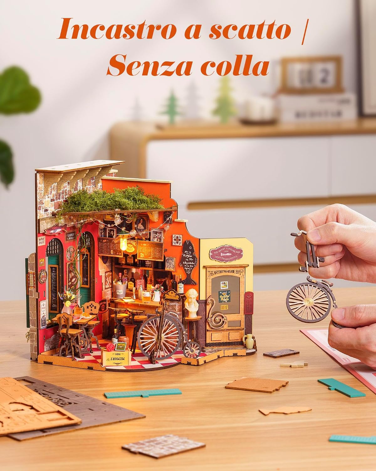 Detalle de Rolife Kit casa in miniatura 22x19x22 cm đź§©