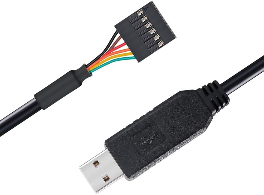 Detalle 2 de DTECH FTDI FT232RL USB‑zu‑TTL Adapter 1,8 m