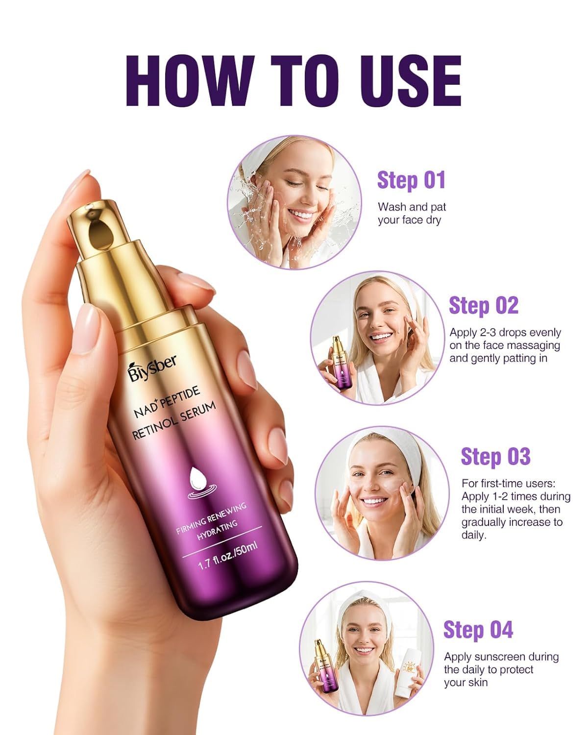 Thumbnail 6 de Retinol Face Serum with Peptides