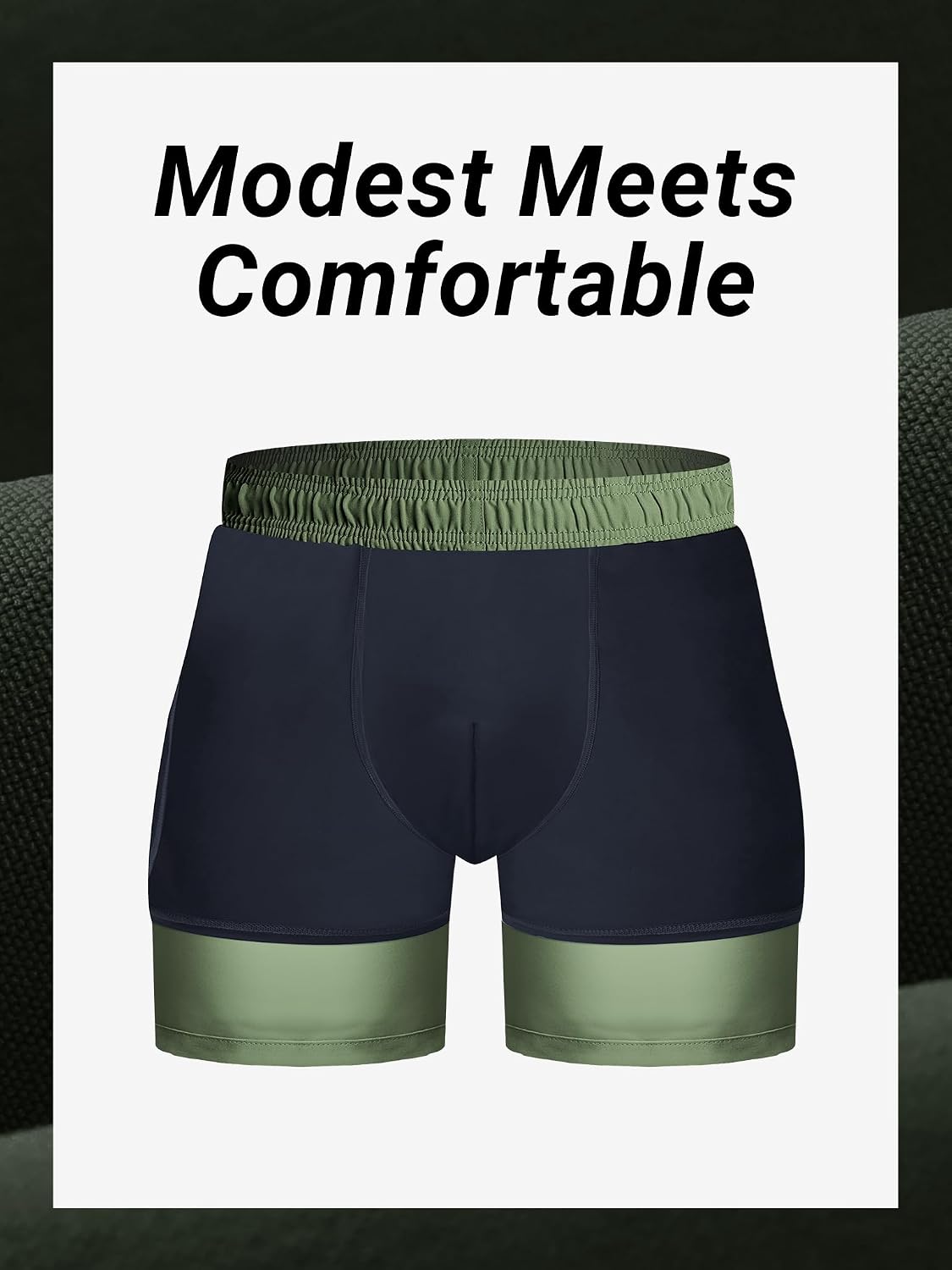 Thumbnail 6 de Arcweg Plus-Size Swim Trunks 2X–6X