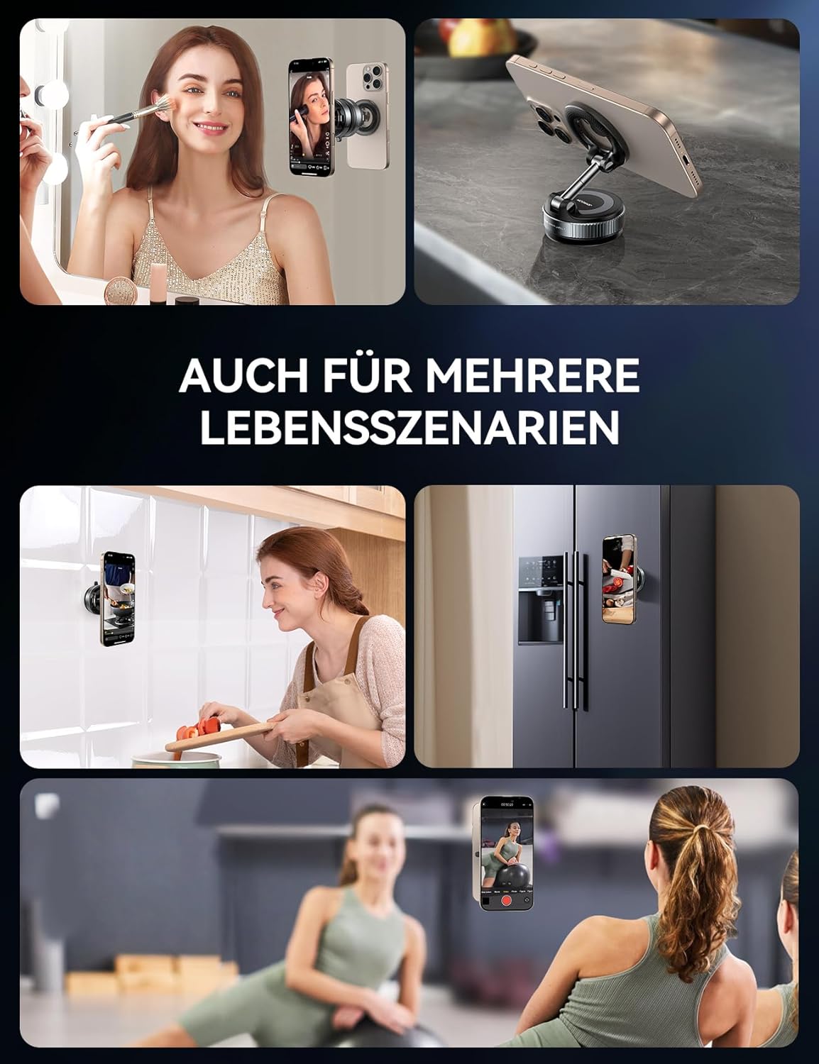 Thumbnail 6 de JOYROOM Vakuum Magsafe Autohalterung 360°