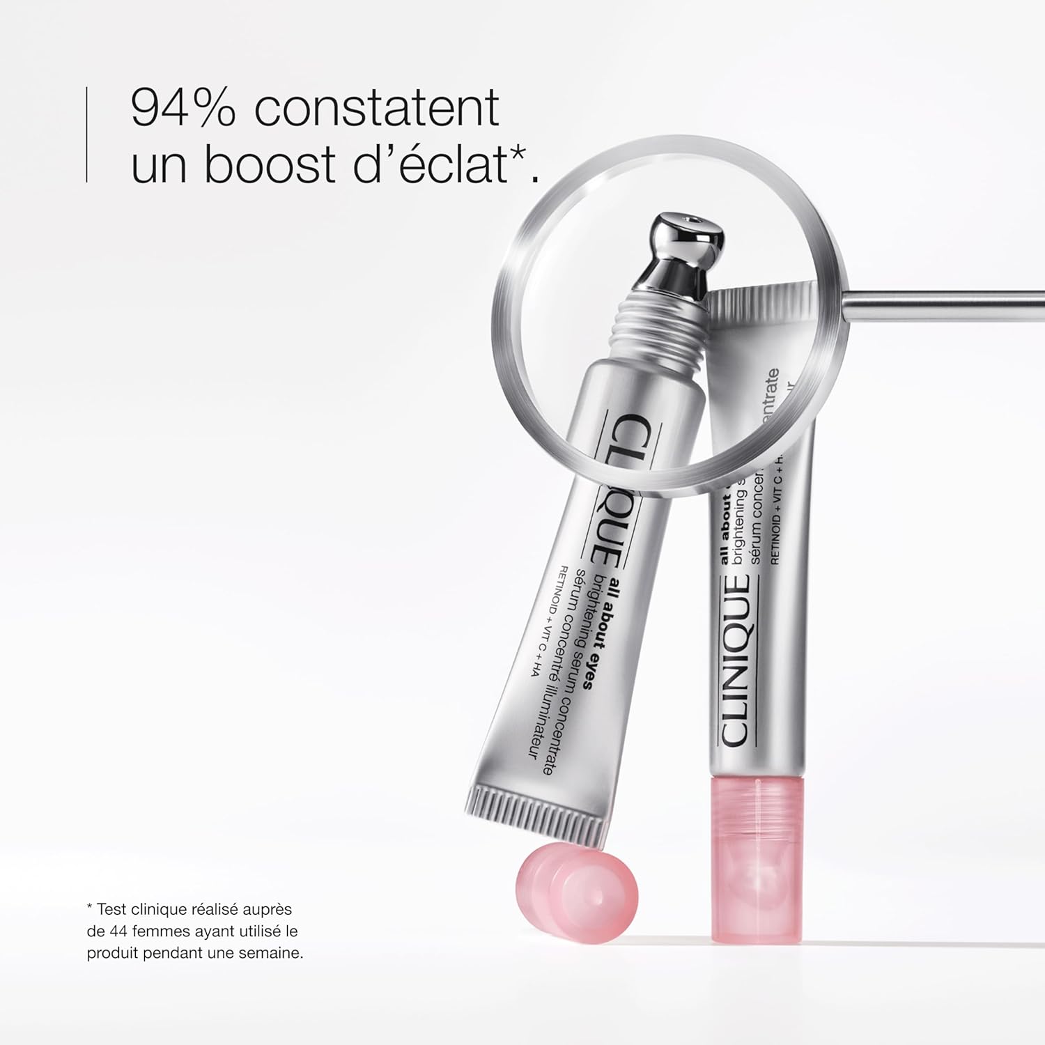 Thumbnail 1 de Clinique All About Eyes Sérum Concentré Illuminateur: éclaire le regard avec rétinoïde, vitamine C et acide hyaluronique (10 ml)