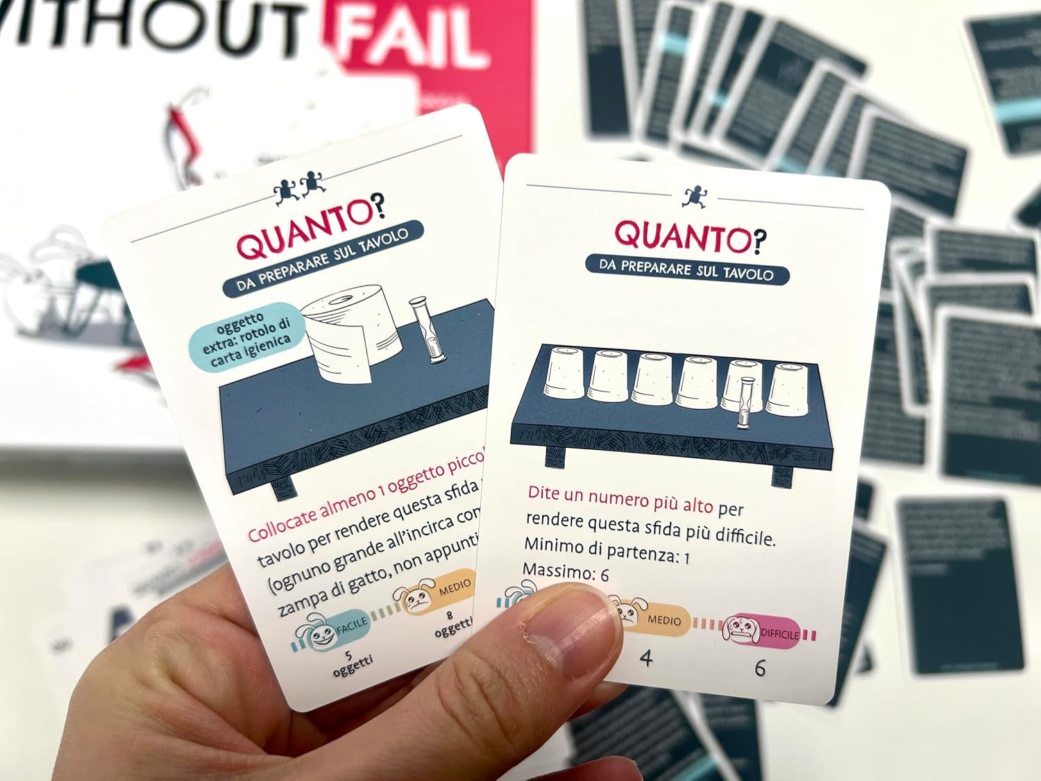 Thumbnail 6 de Asmodee Without Fail (Exploding Kittens) — gioco di sfide in italiano per 2+ giocatori, 10+ anni