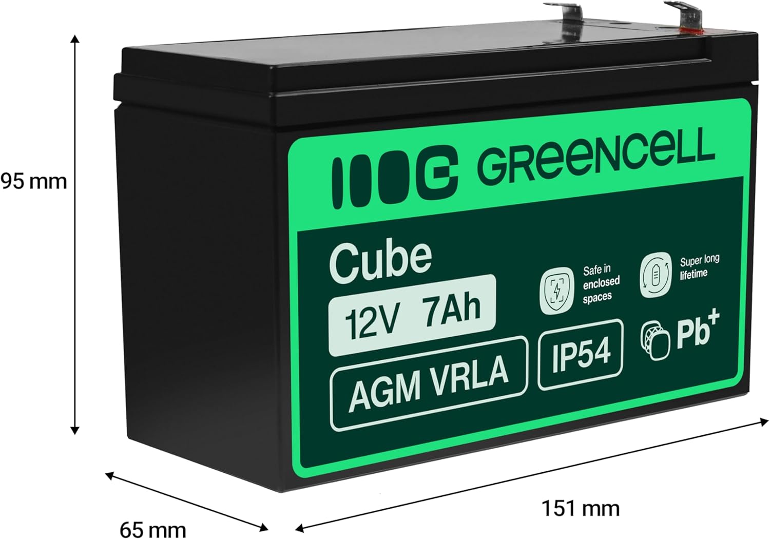 Thumbnail 1 de Green Cell AGM Akku 7Ah 🔌
