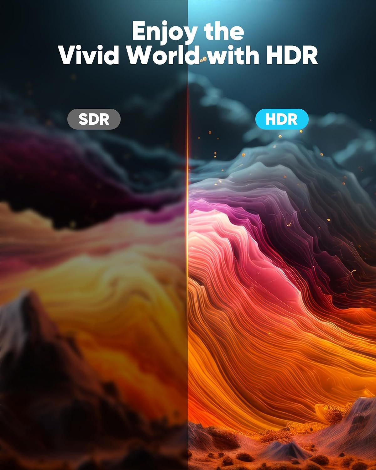 Thumbnail 4 de Highwings 4K HDMI Cable 0.5m