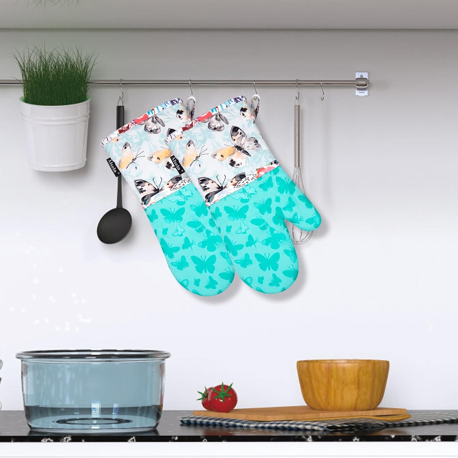 Thumbnail 6 de Alselo Oven Mitts, 7" x 13.5