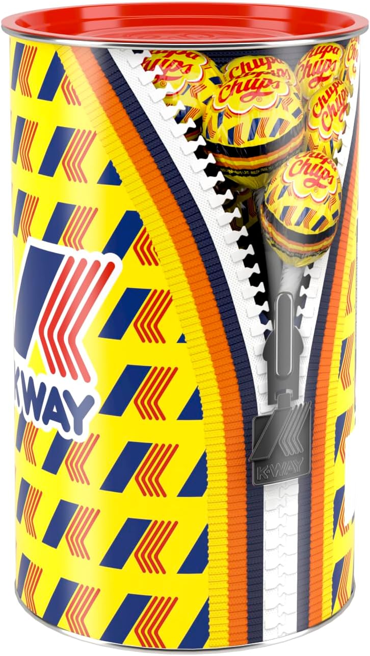 Thumbnail 3 de Chupa Chups Limited Edition Kway Fragola – Confezione da 16 Lecca Lecca (Tin Limited Edition)