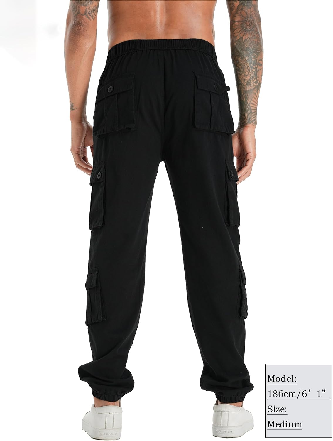 Detalle 2 de APTRO Cargo Hose Camouflage mit 8 Taschen