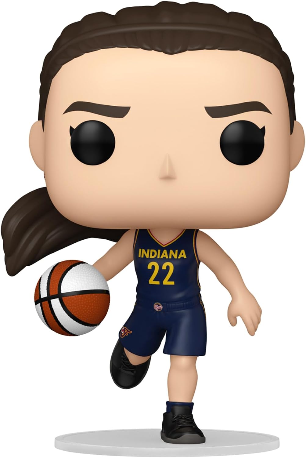 Detalle de Funko POP! WNBA フィーバー ケイトリン・クラーク ビニールフィギュア ネイビーのユニフォーム姿
