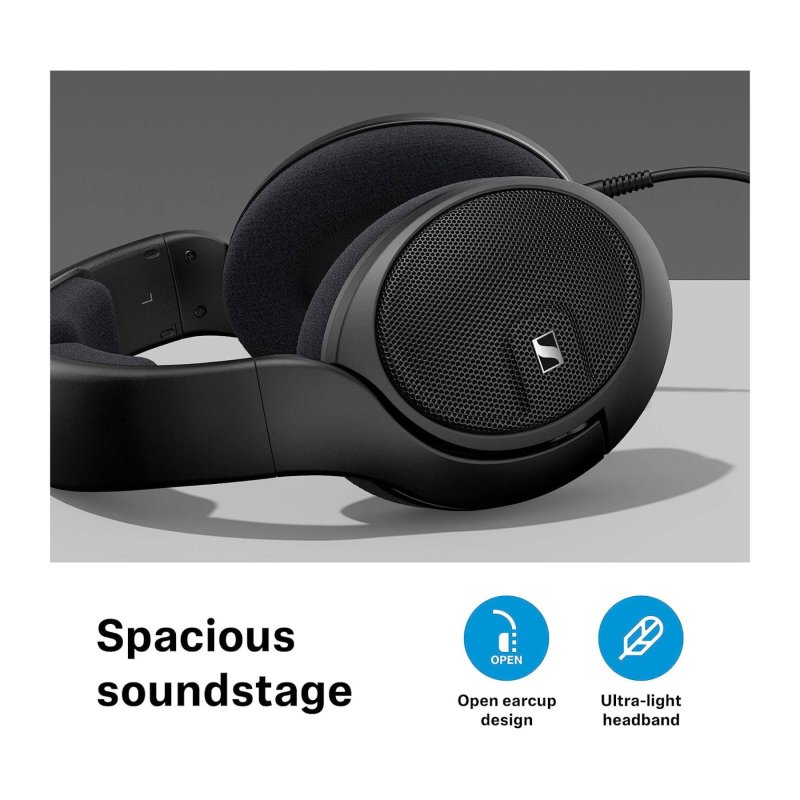 Detalle 2 de Sennheiser HD 560S Auriculares gaming con jack 3,5 mm
