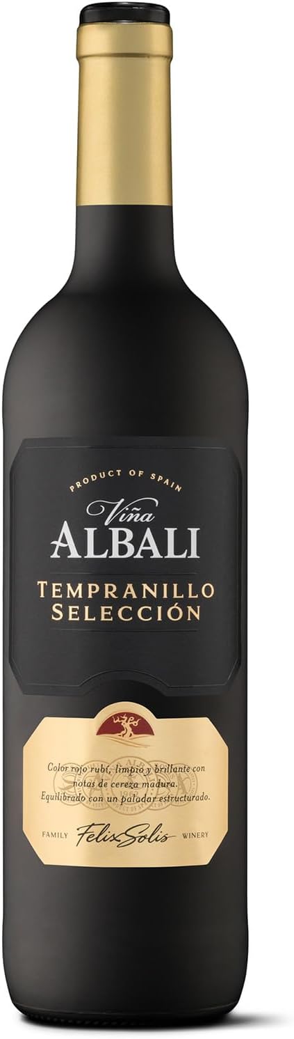 Detalle 2 de Viña Albali Tinto Tempranillo 6 Botellas 🍷 - 4500 ml