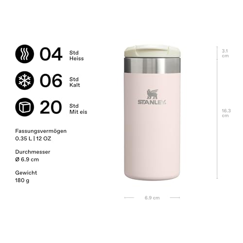 Thumbnail 1 de STANLEY 1913 Aerolight Transit Thermobecher 0.35L – Rose Quartz