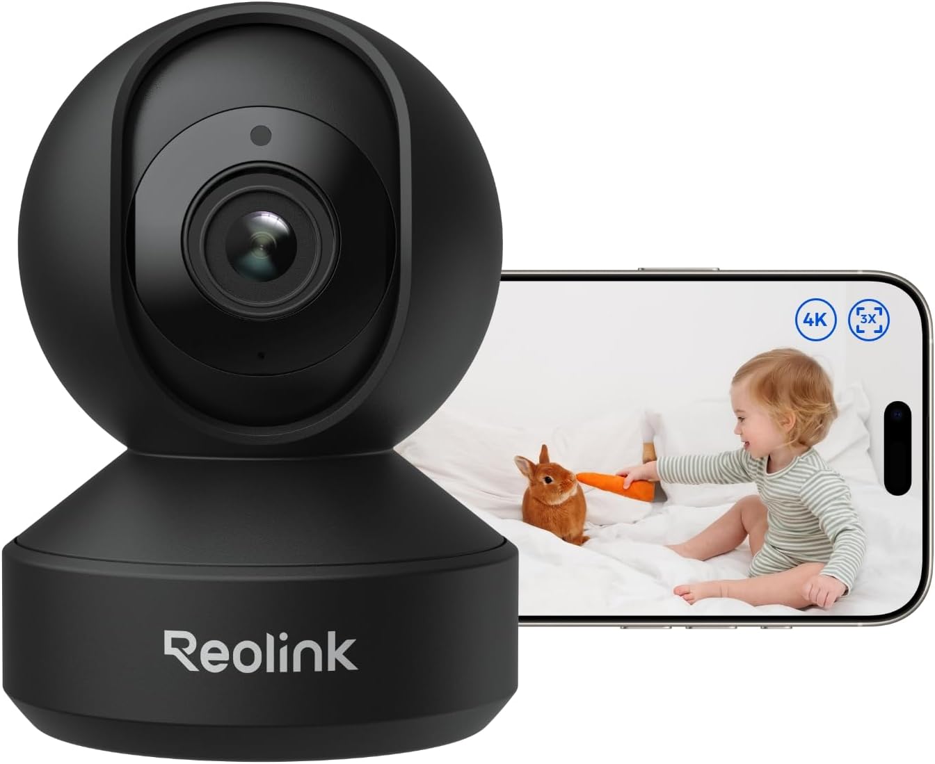 Detalle de Reolink 4K PTZ Caméra Surveillance WiFi 360°