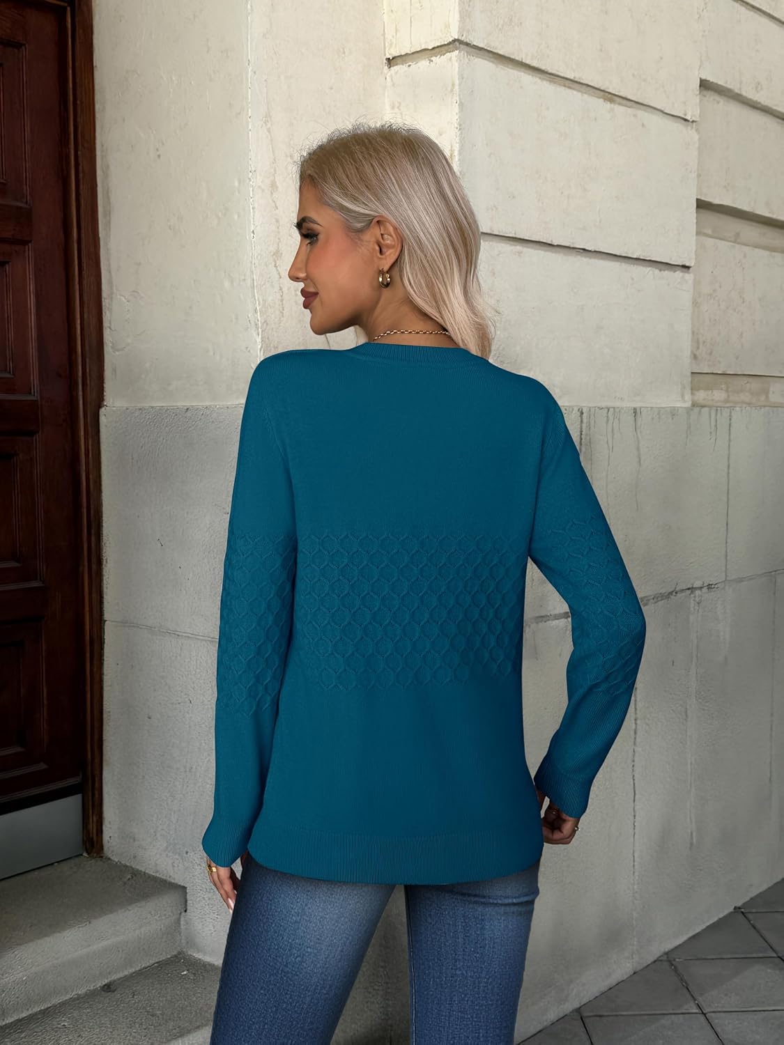 Detalle 2 de ZEAGOO Women's Knit Pullover Sweater