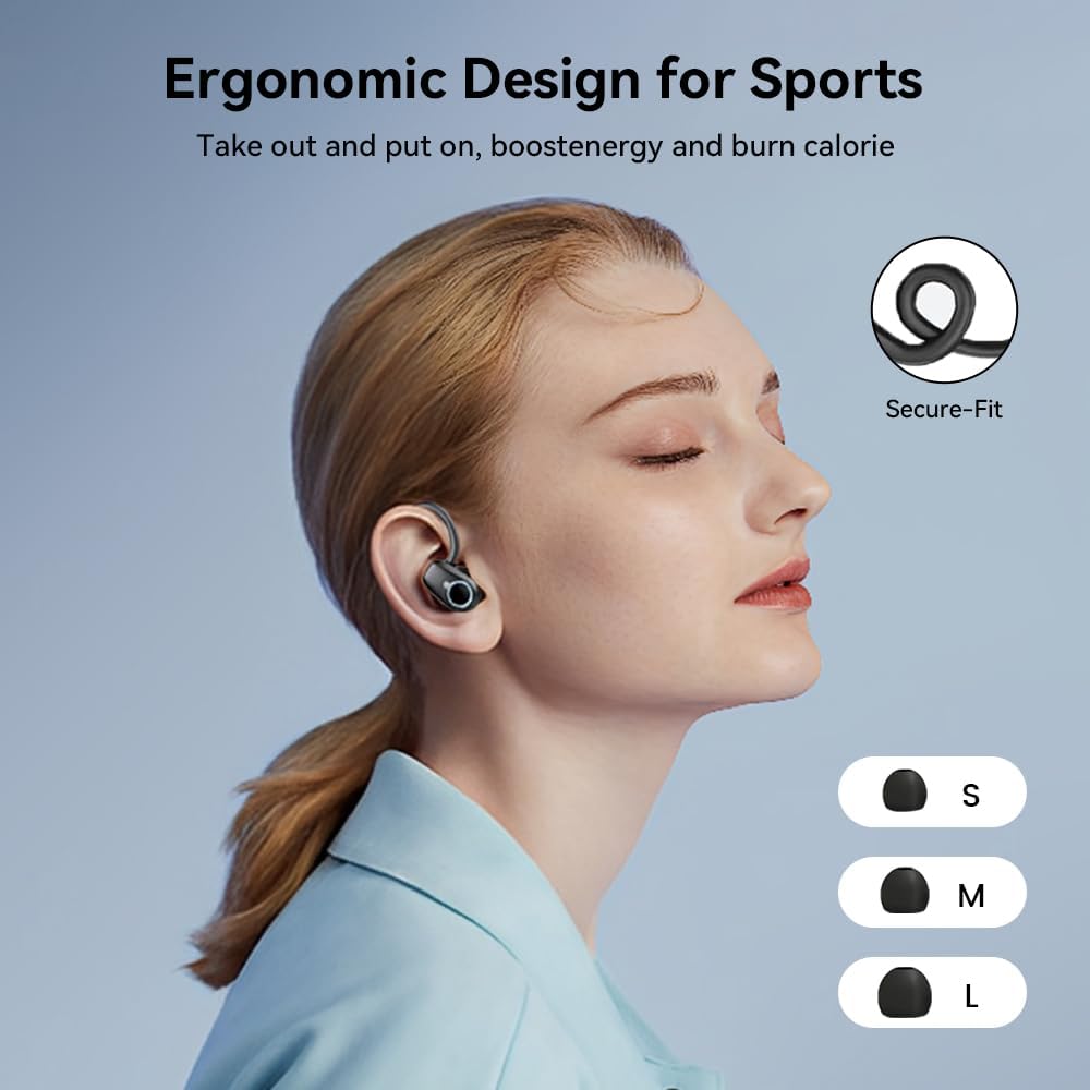 Thumbnail 4 de PWTEK Wireless Earbuds with Bluetooth 5.3