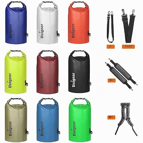 Detalle de Unigear wasserdichte Dry Bag Collection: 2L–40L für Outdoor-Abenteuer