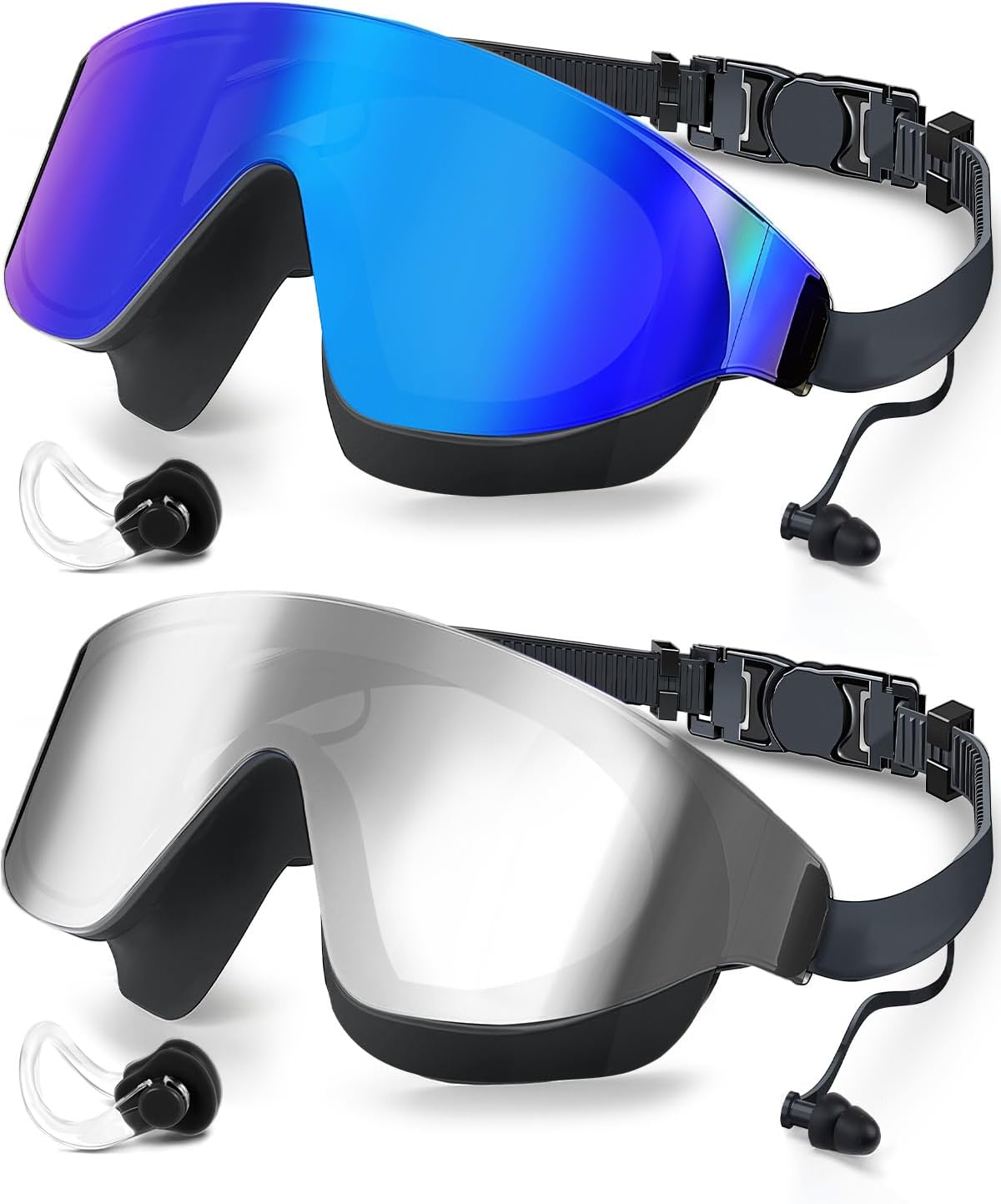 Thumbnail 6 de Zoomsnail Frameless Swimming Goggles: 180° Wide Vision, Anti‑Fog & Anti‑UV for Adults