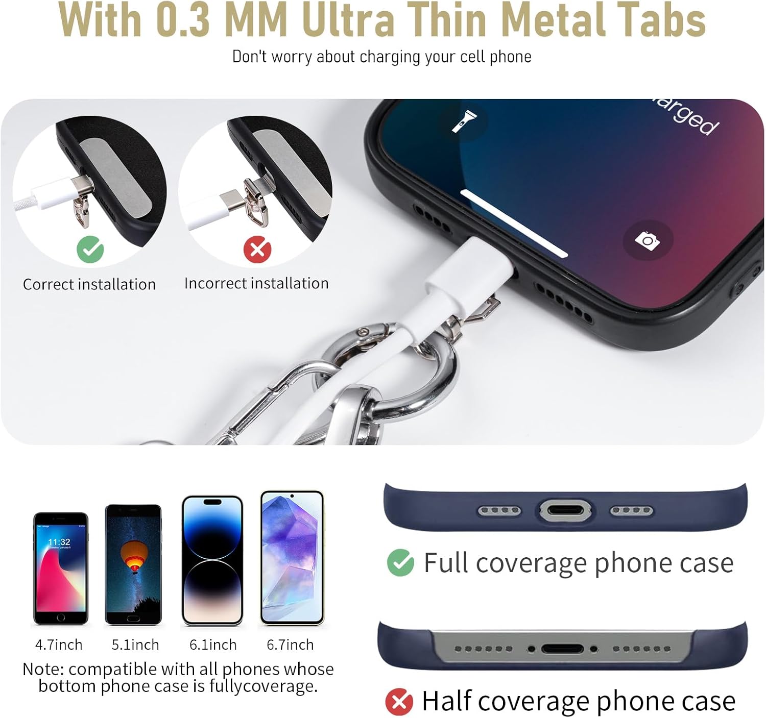 Thumbnail 5 de Tiostep Clip and Go Strap Bag for Phone with Detachable Checkered Wallet, RFID Pouch, and Adjustable Lanyard