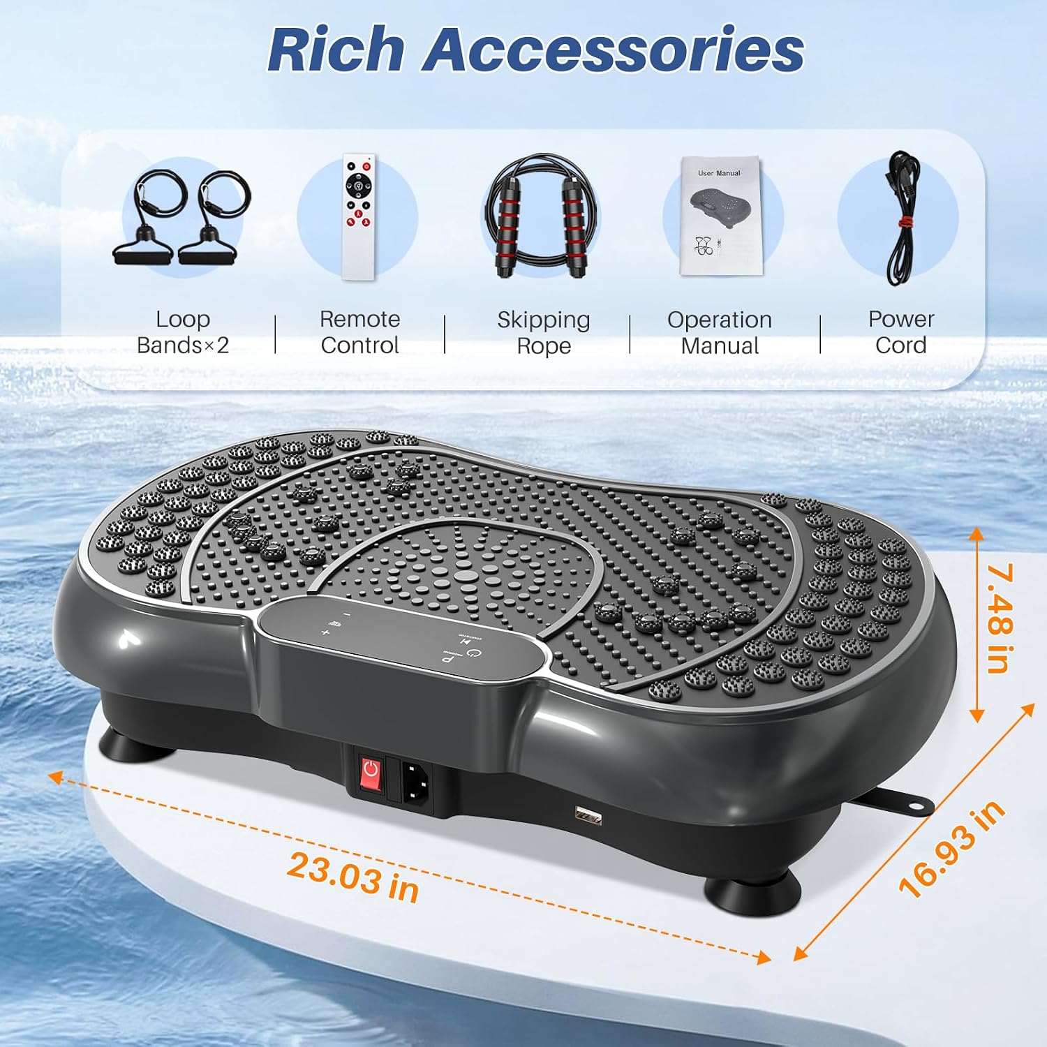 Thumbnail 5 de Bigzzia Vibration Plate for Weight Loss