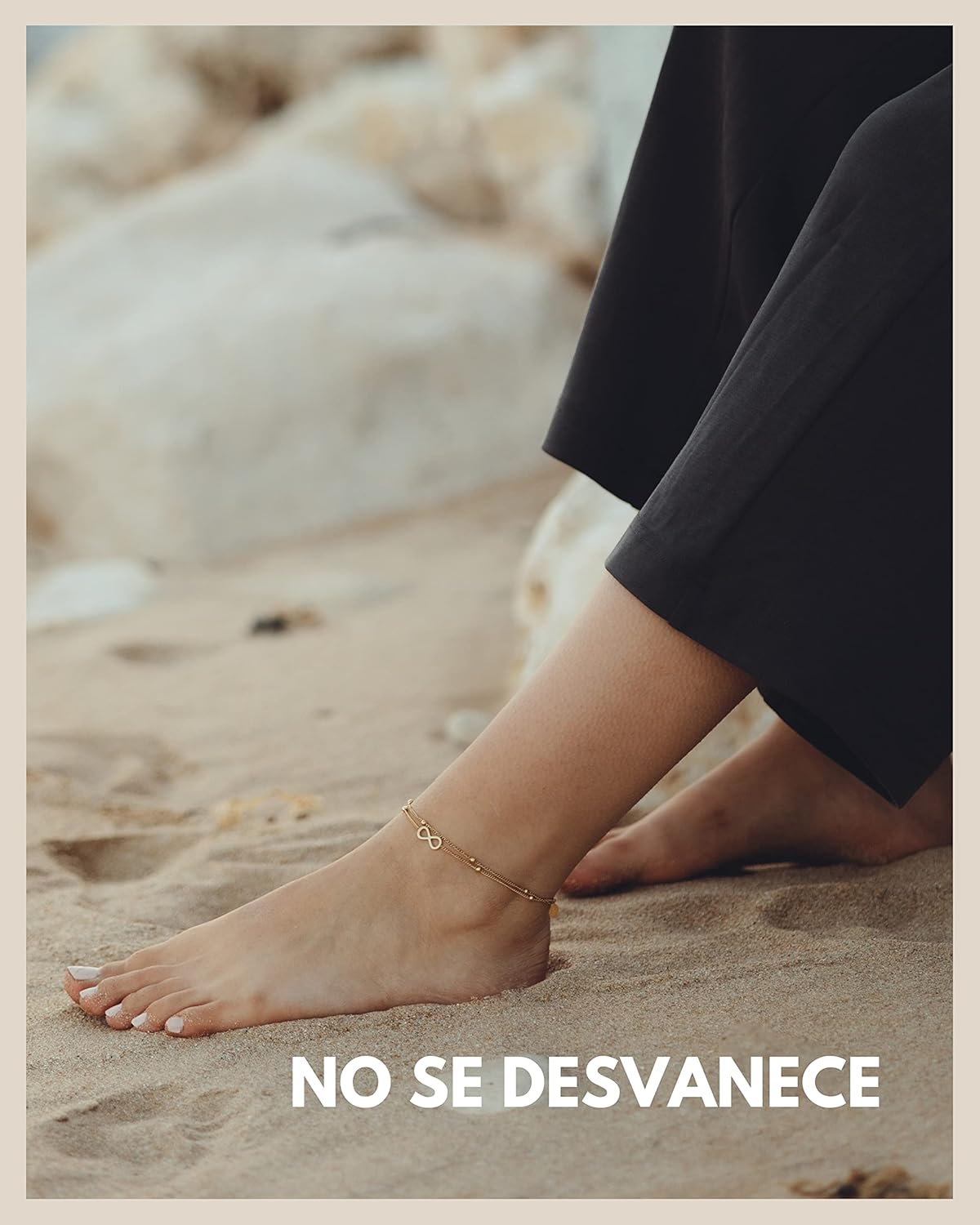 Detalle de GD GOOD.designs Tobillera infinita mujer 22–27 cm