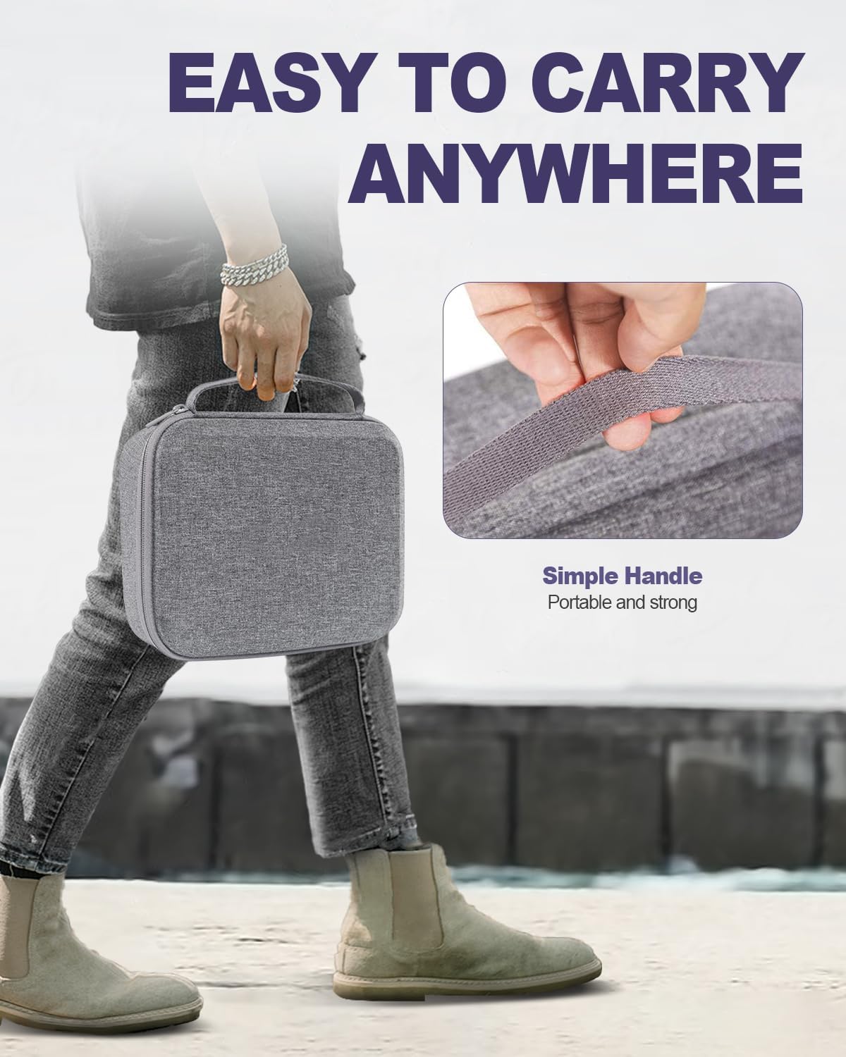 Thumbnail 6 de LINGHUANG Mini 4K Case: Compact Waterproof Travel Storage Bag for DJI Mini series