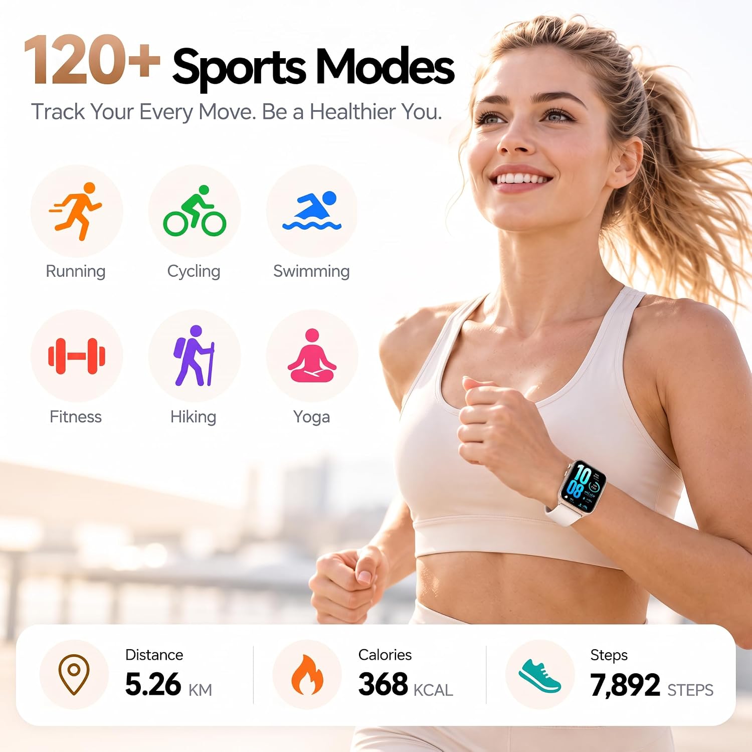Detalle 2 de Motivaris smartwatch with 1.83-inch AMOLED screen