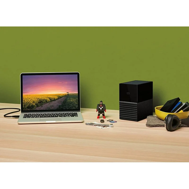 Detalle de WD My Book Duo 20TB 3.5" USB 3.1 — almacenamiento externo