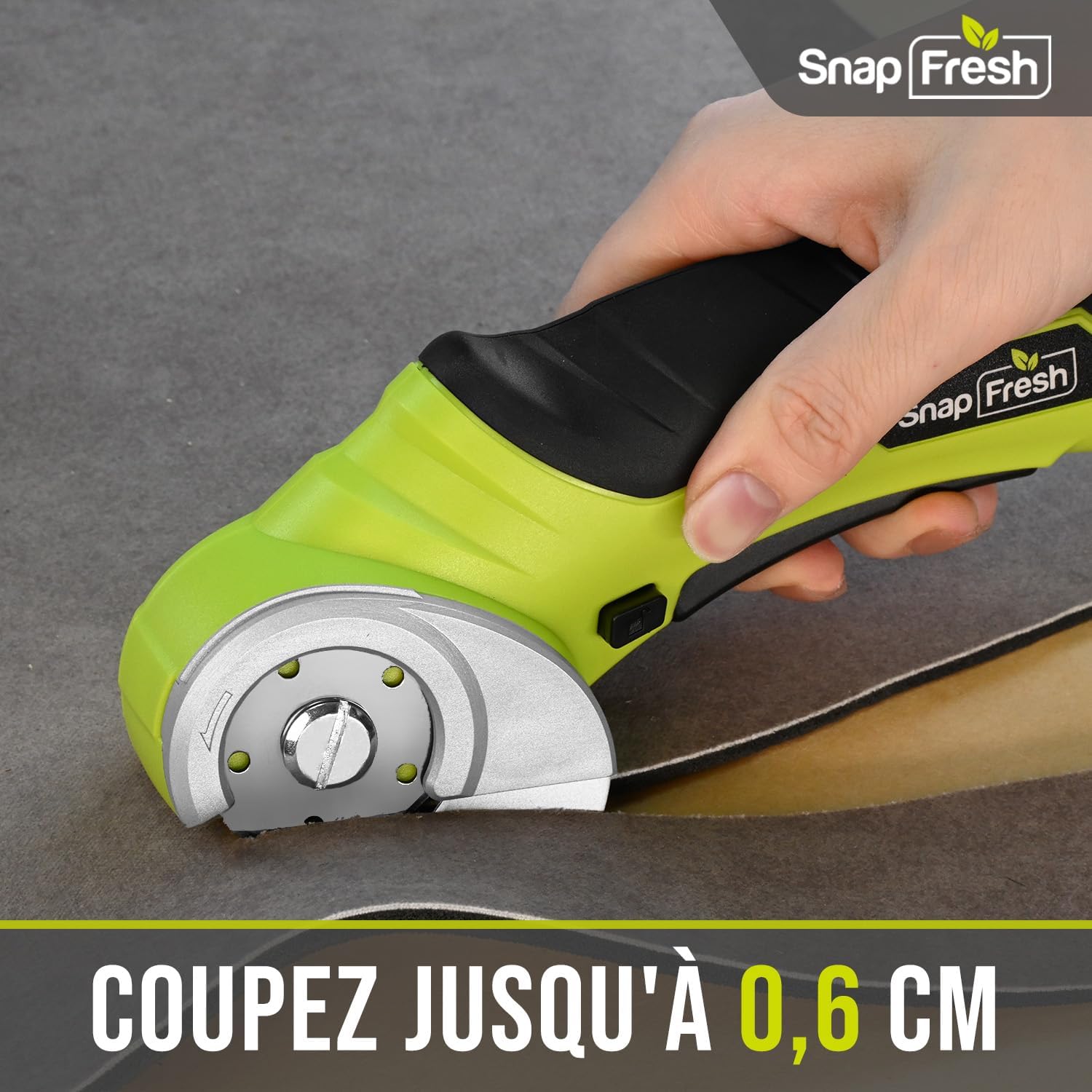 Thumbnail 3 de SnapFresh Ciseaux électrique rotatif 4V pour bricolage ✂️