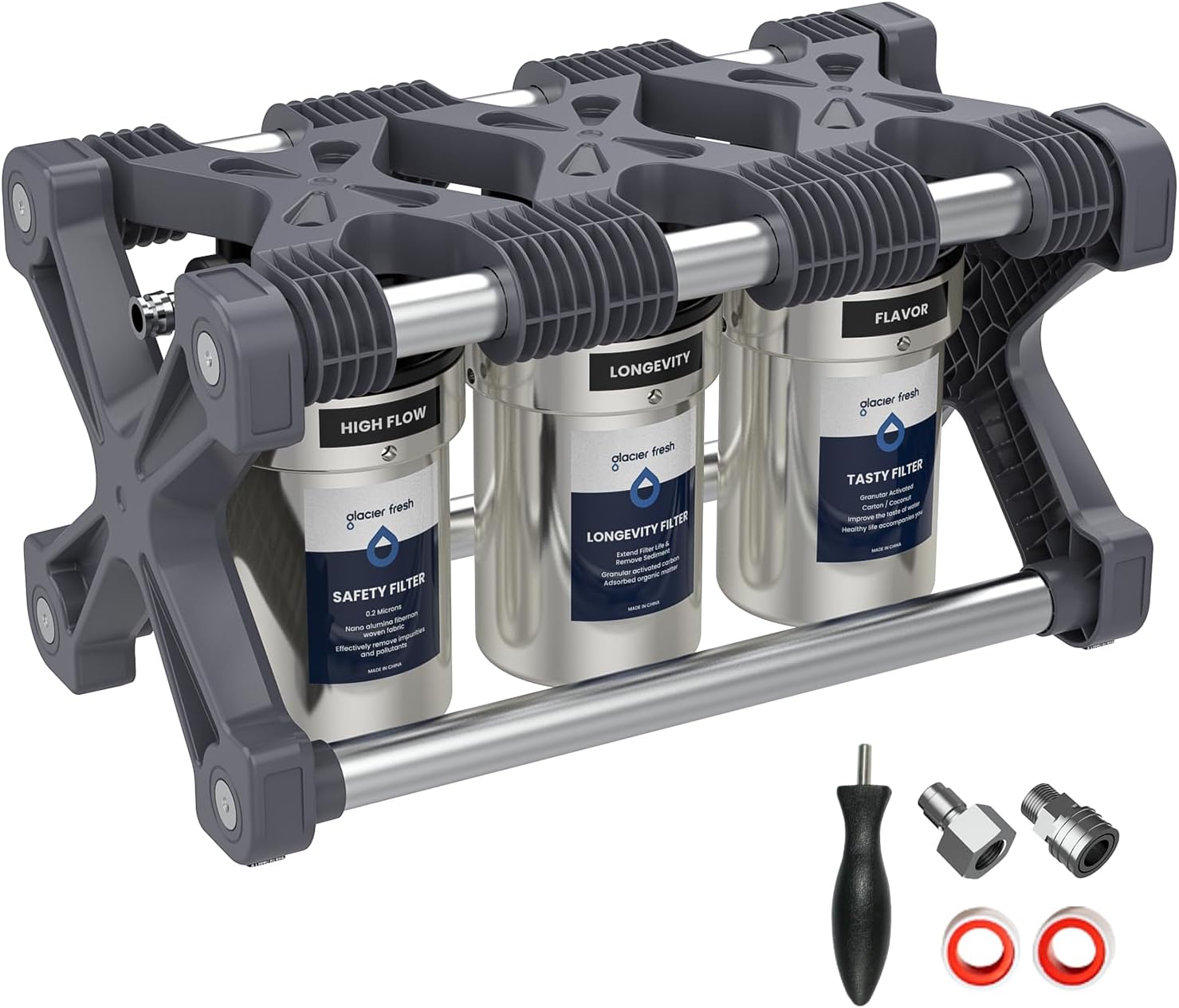 GLACIER FRESH 0.2 Micron RV Water Filter