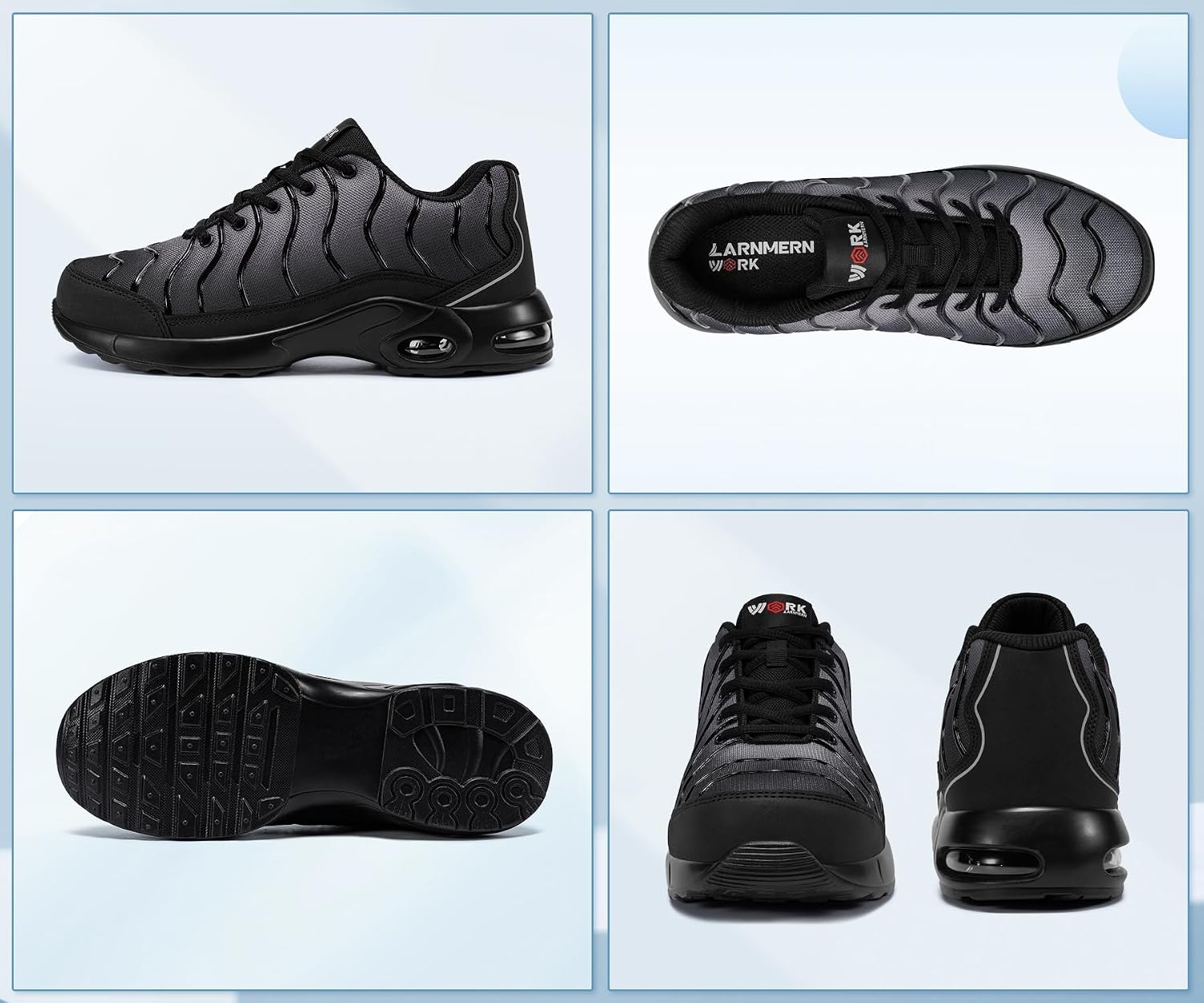 Thumbnail 5 de LARNMERN Safety Trainers 2.5–14UK