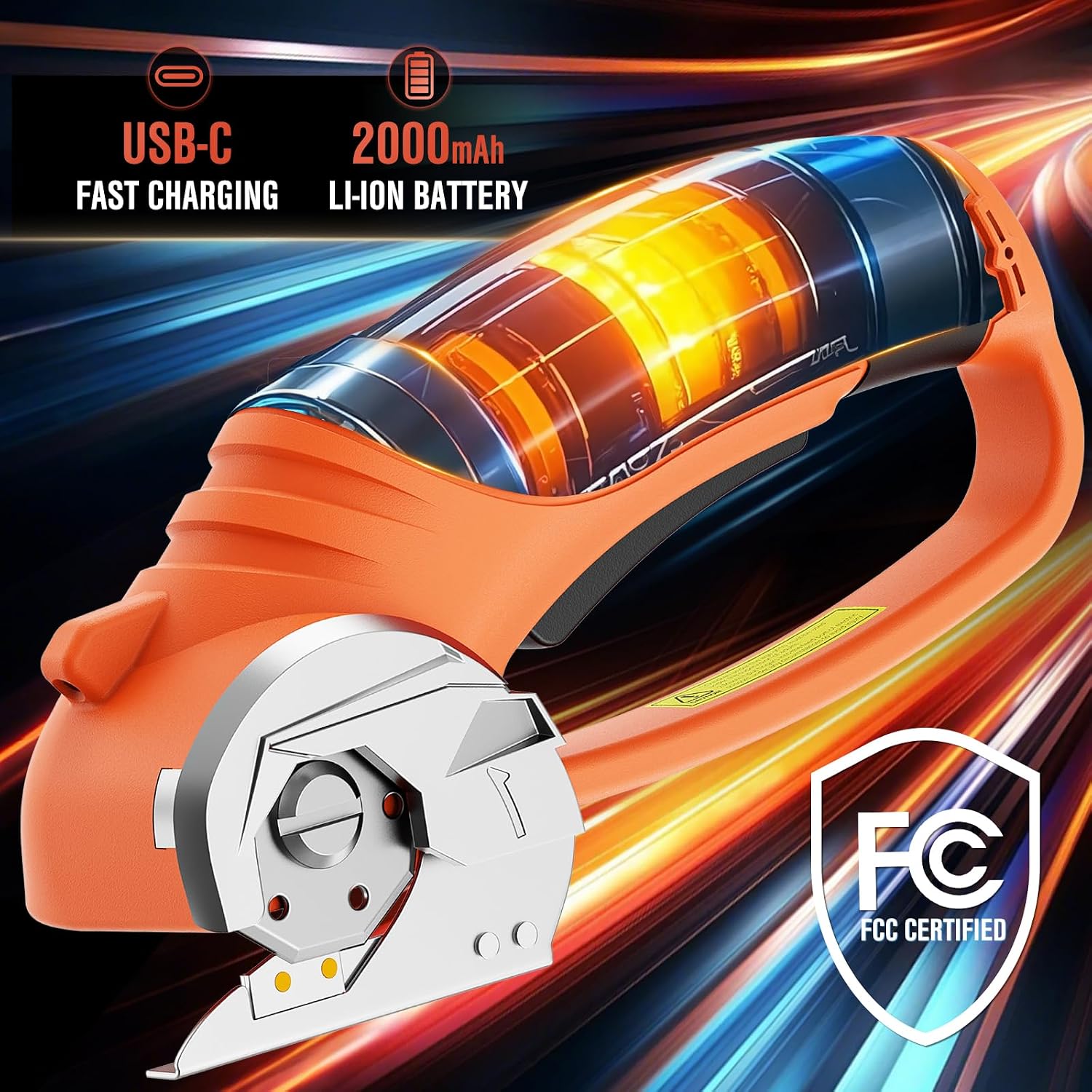 Detalle de Cordless Electric Scissors 4V