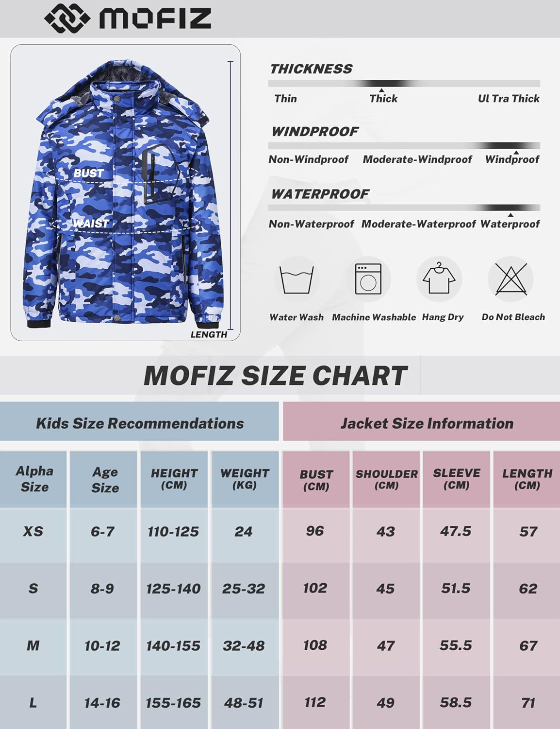 Thumbnail 6 de MoFiz Veste de Ski 6-16 ans