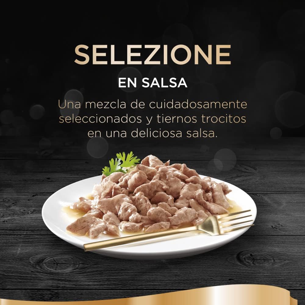 Thumbnail 2 de Sheba Selezione Pescados en Salsa, Comida Húmeda Gatitos 🐱