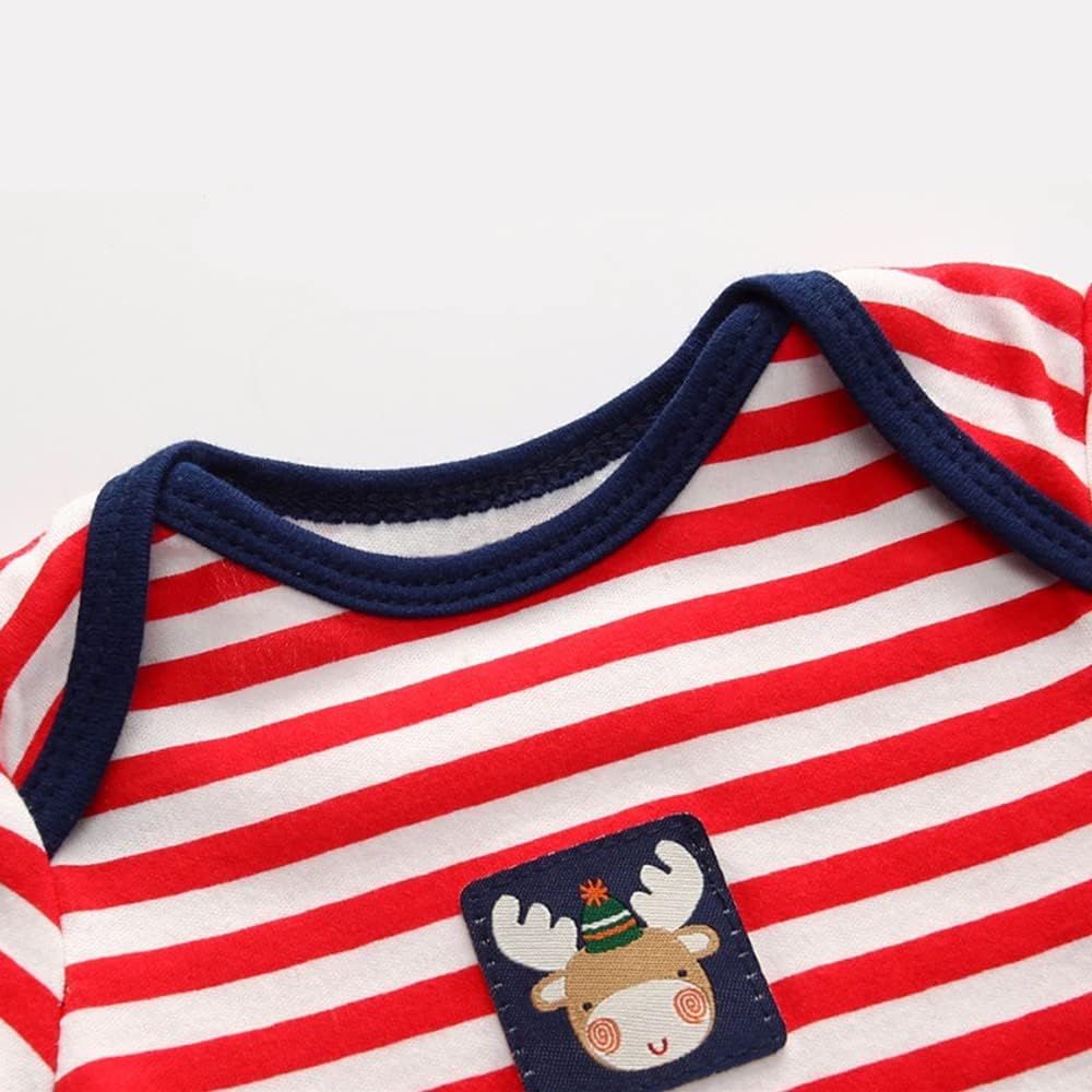 Thumbnail 1 de Chamie Baby Bodysuit Short Sleeve One-piece Suit Pack of 3 (0–12 Months)