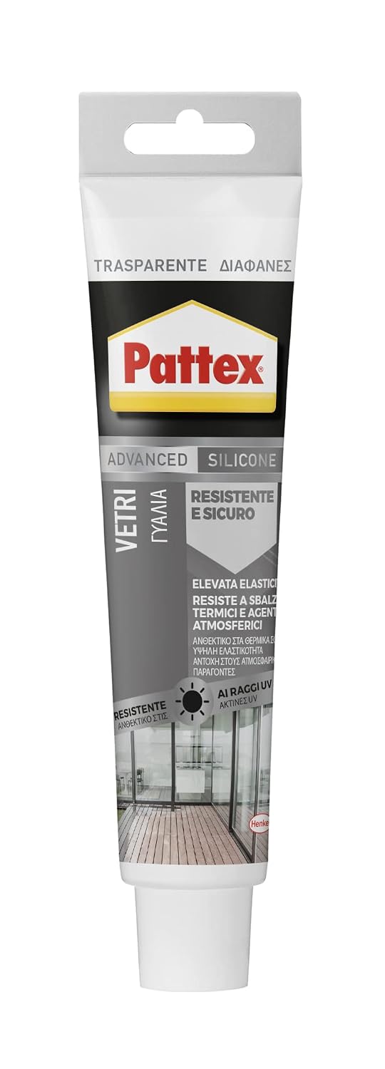 Detalle 2 de Pattex Sigillante Silicone Neutro per Vetri 280 ml