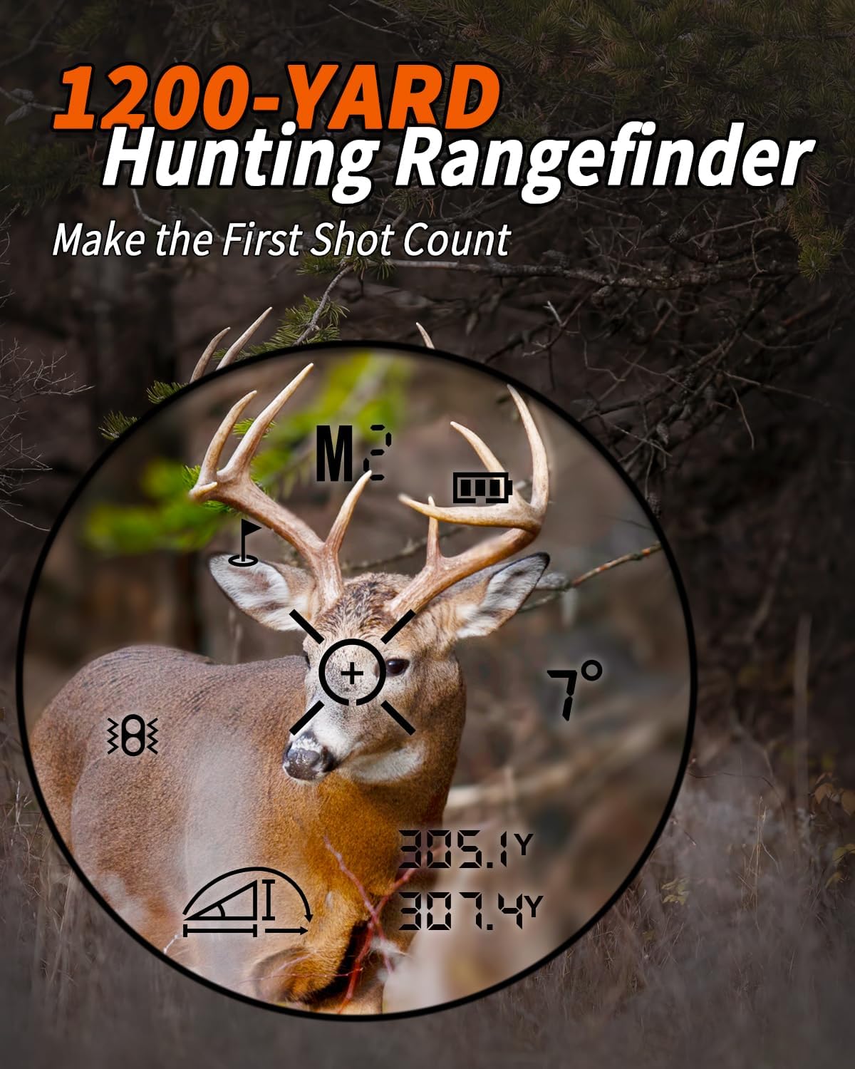 Detalle de WOSPORTS Hunting Rangefinder