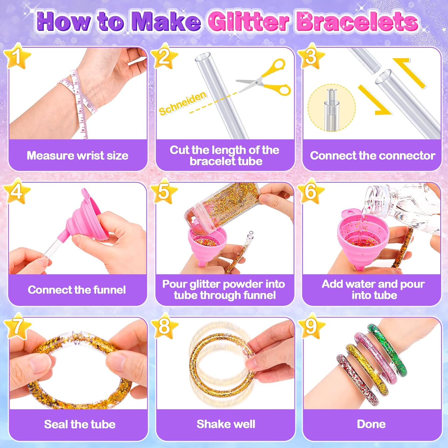Thumbnail 5 de MuMua Kids Bracelet Making Kit 8 colours