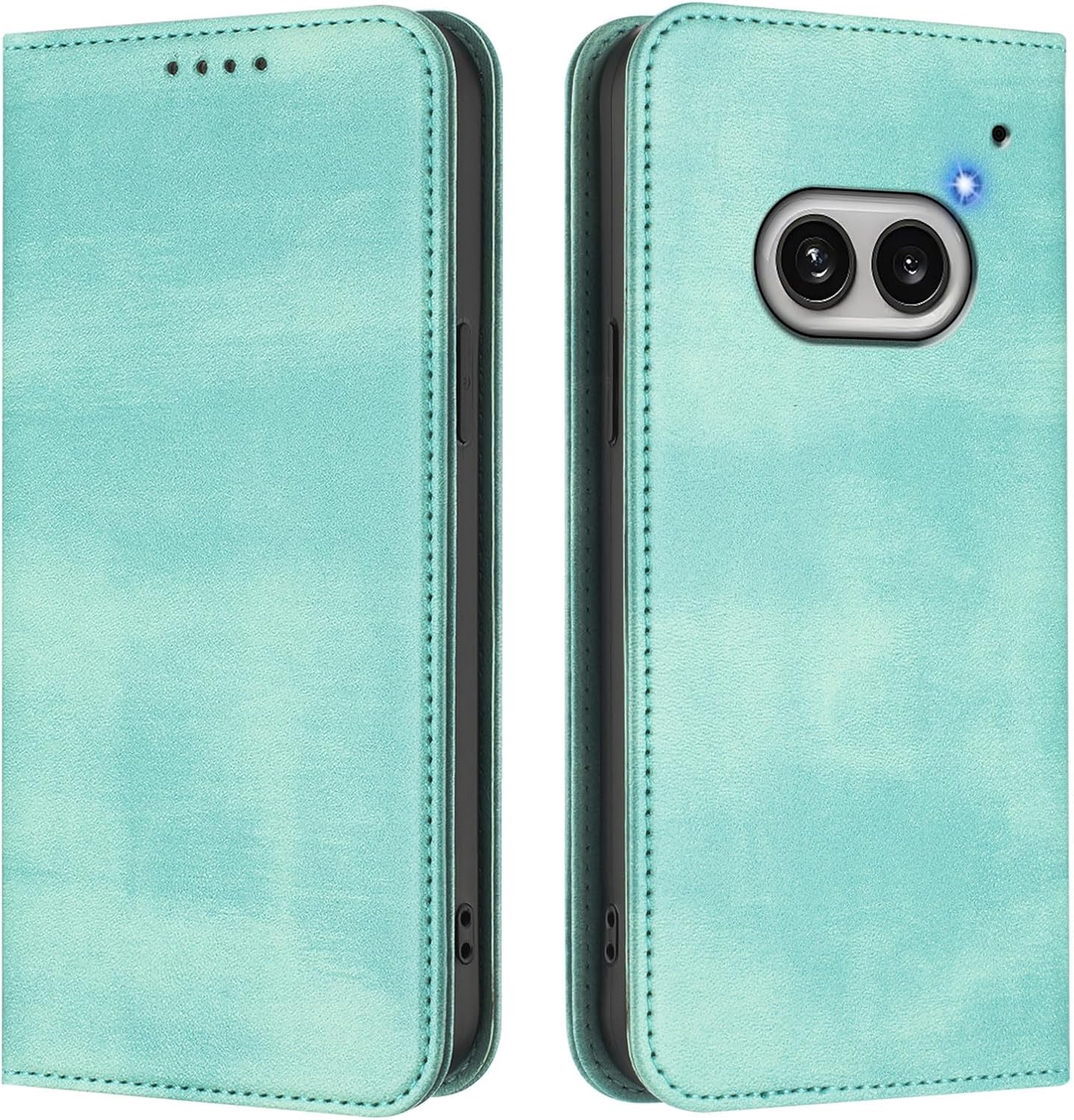 Thumbnail 5 de OUEAYIEN Nothing Phone 2a / 2a Plus 5G wallet case with RFID, flip cover & screen protector (mint)
