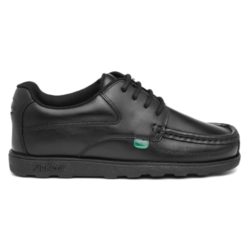 Thumbnail 1 de Kickers Fragma L4 E Kids Moc Toe Shoes - Black, 5 UK