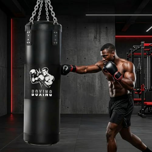 Thumbnail 8 de Ninonly Sac de Frappe Rempli 100 cm avec Gants – polyvalent et durable