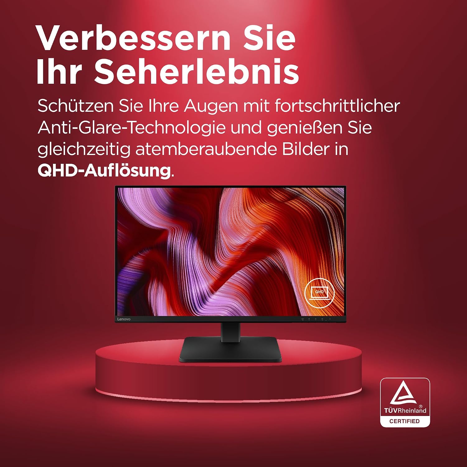 Thumbnail 6 de Lenovo L27qe 27" QHD Monitor