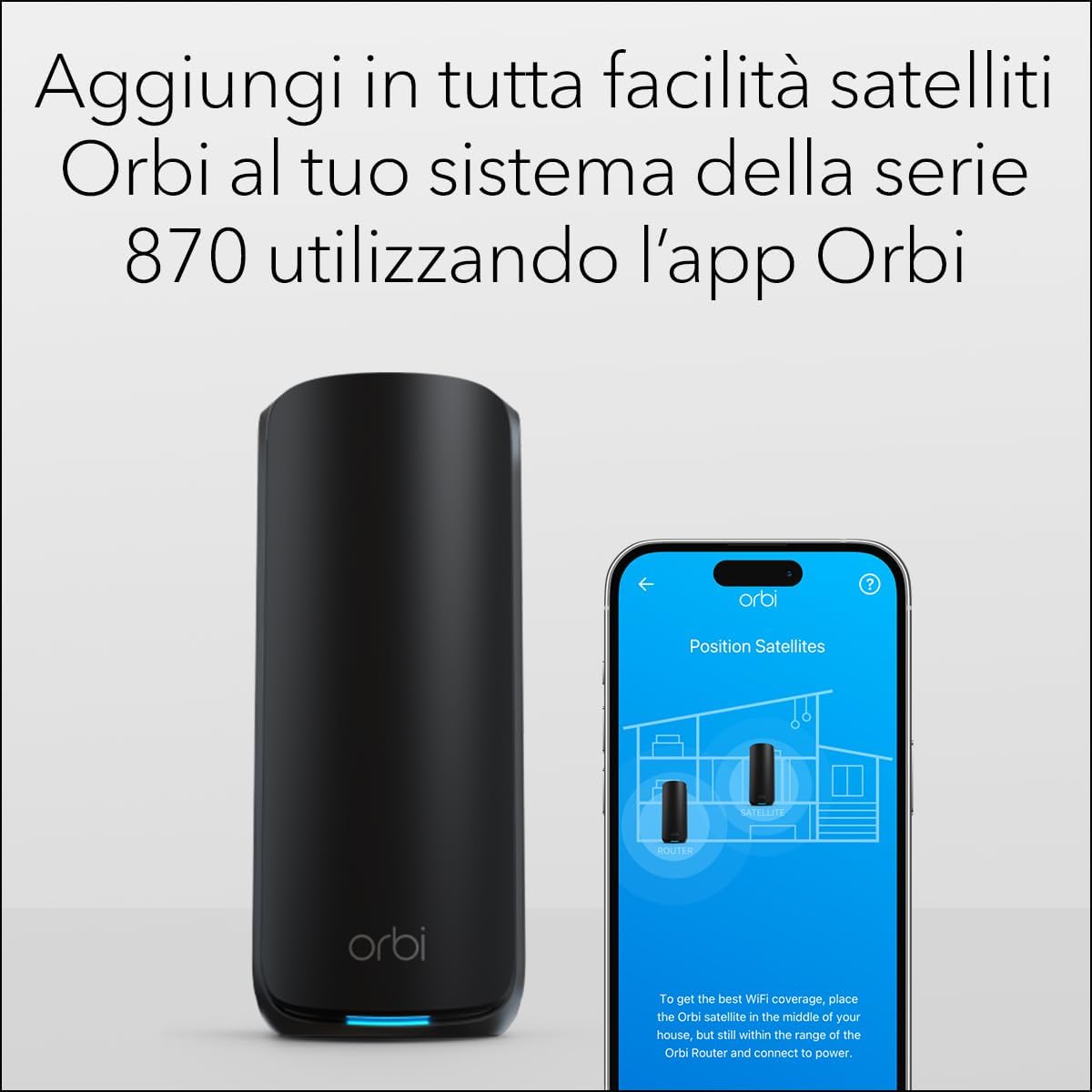 Thumbnail 5 de NETGEAR Orbi RBE870B Satellite WiFi 7 Tri‑band