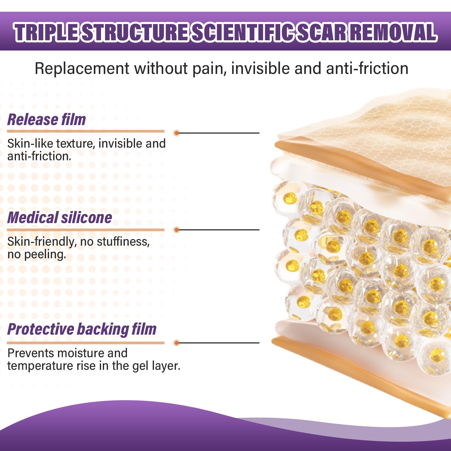 Thumbnail 3 de Silicone Scar Sheets 1.6" x 157" Roll