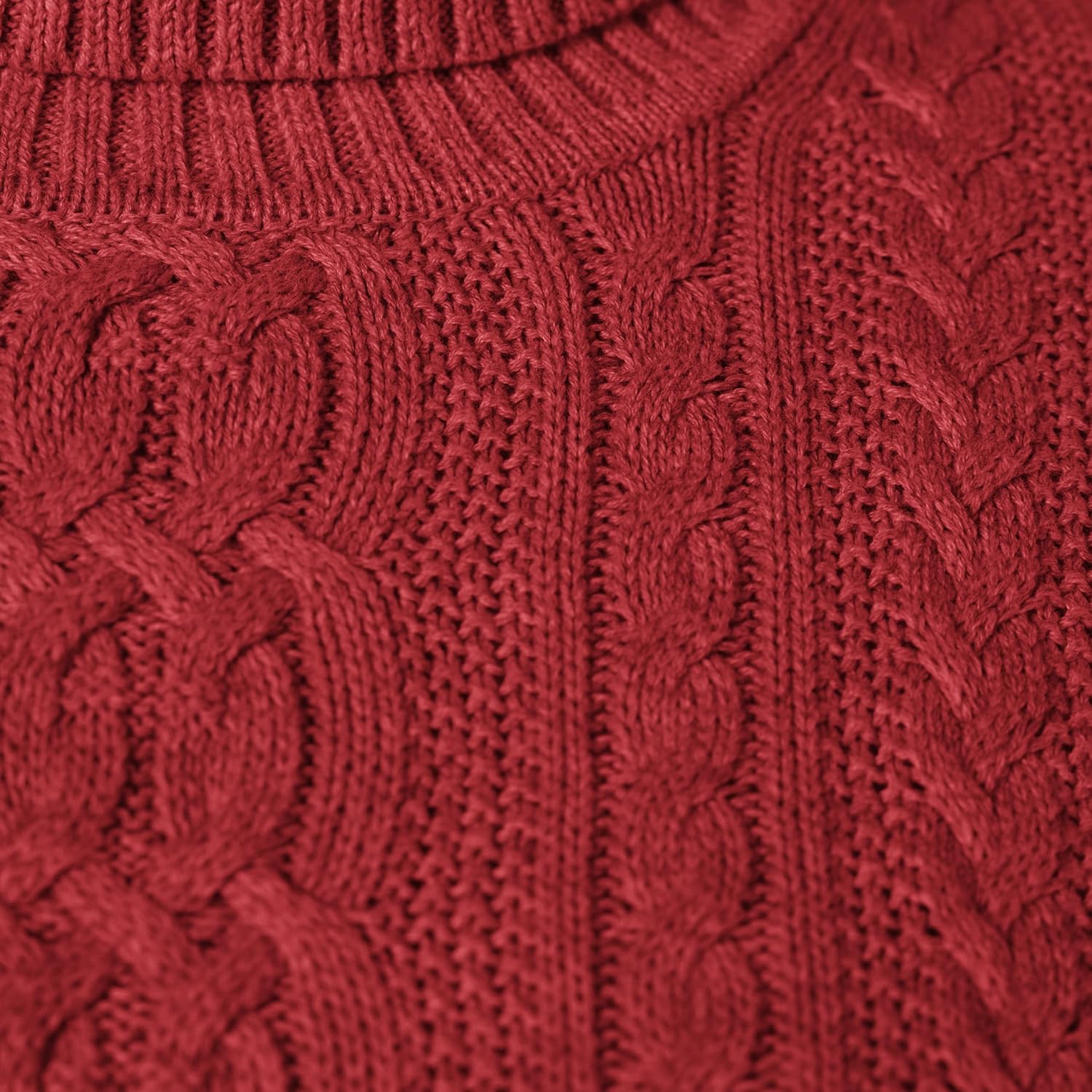 Thumbnail 5 de Amazon Essentials Women’s Cable Knit Turtleneck Jumper (Plus Size)