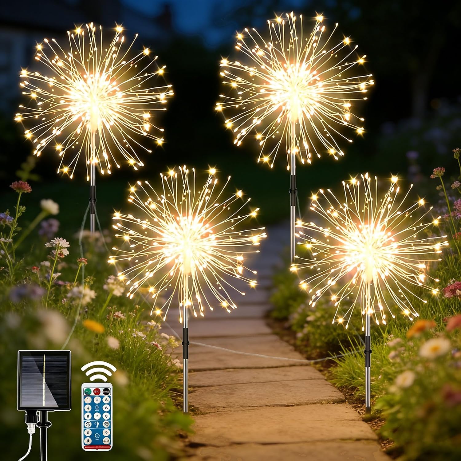 yowin Firework Solar Lights 480 LED