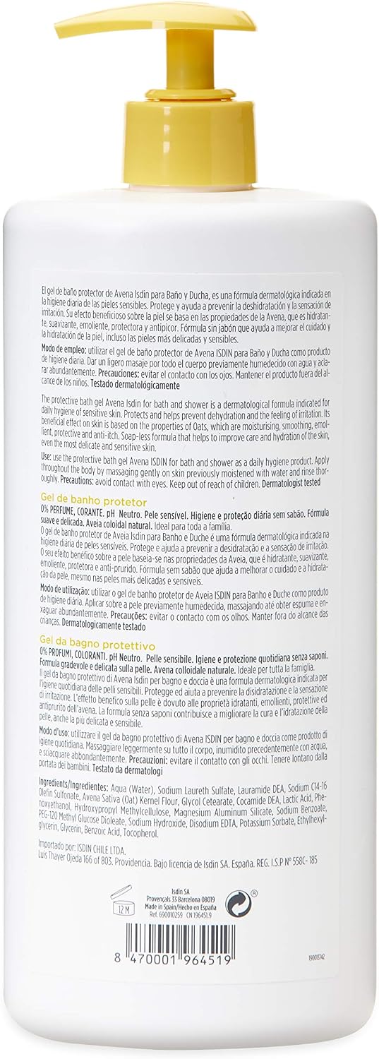 Thumbnail 1 de Avena Isdin Gel Bagno Protektor 750 Ml – Cura delicata per la pelle sensibile