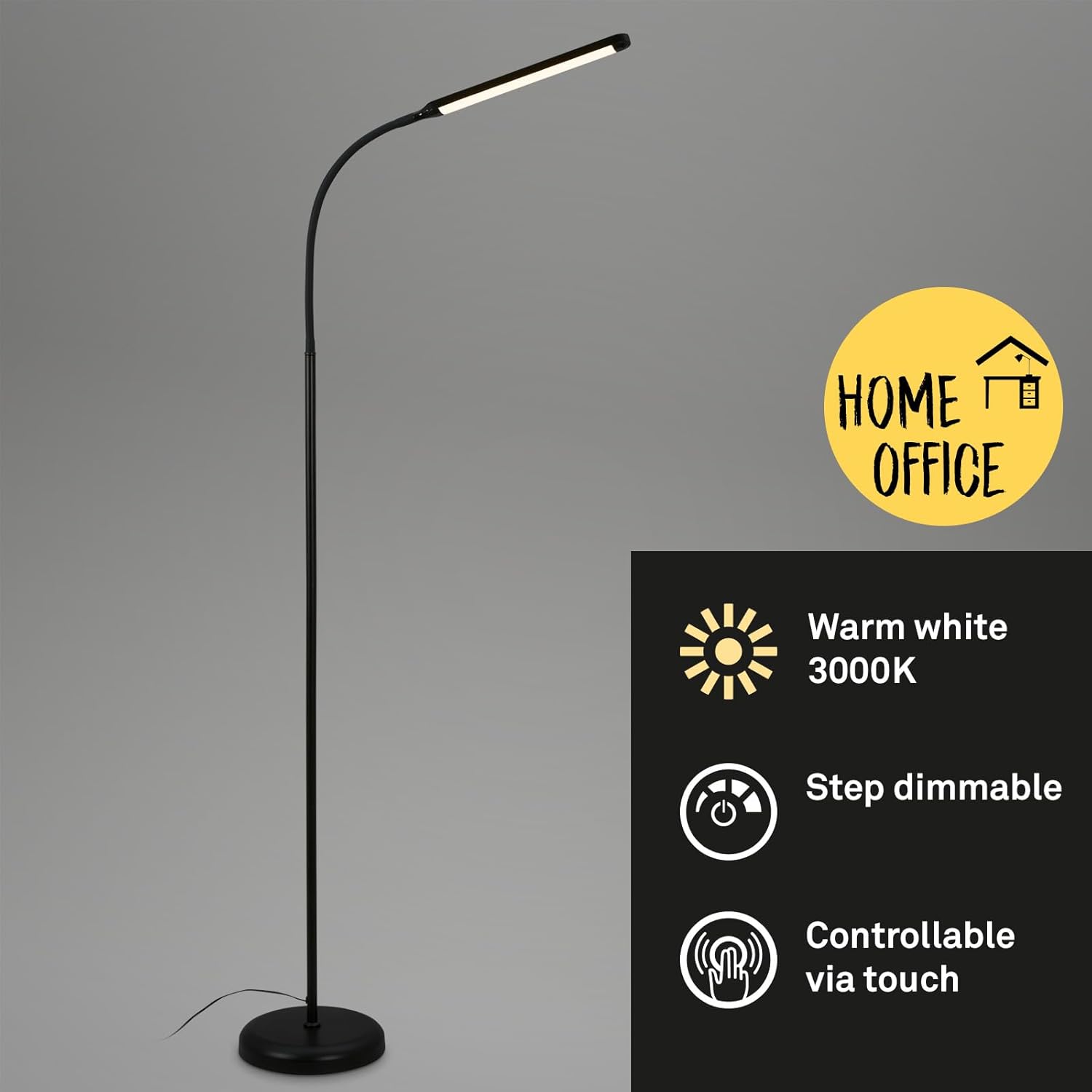 Thumbnail 1 de BRILONER LED Stehlampe dimmbar 600 Lumen