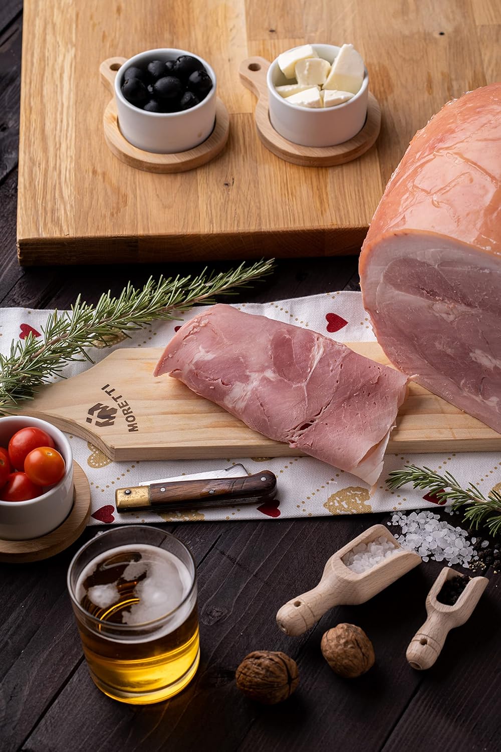 Thumbnail 5 de Moretti Prosciutto Cotto 1.2 Kg – Alta Qualità, Senza Glutine e Lattosio, Ideale per Affettatrice Elettrica